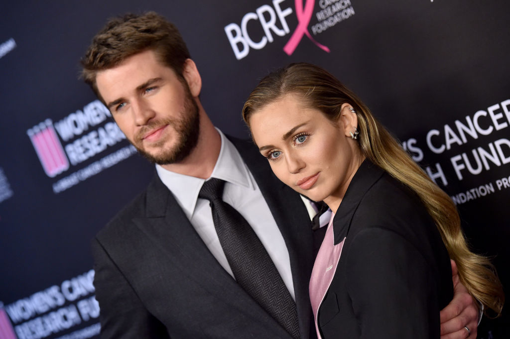 Liam Hemsworth and Miley Cyrus
