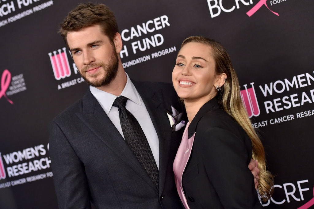 Liam Hemsworth and Miley Cyrus