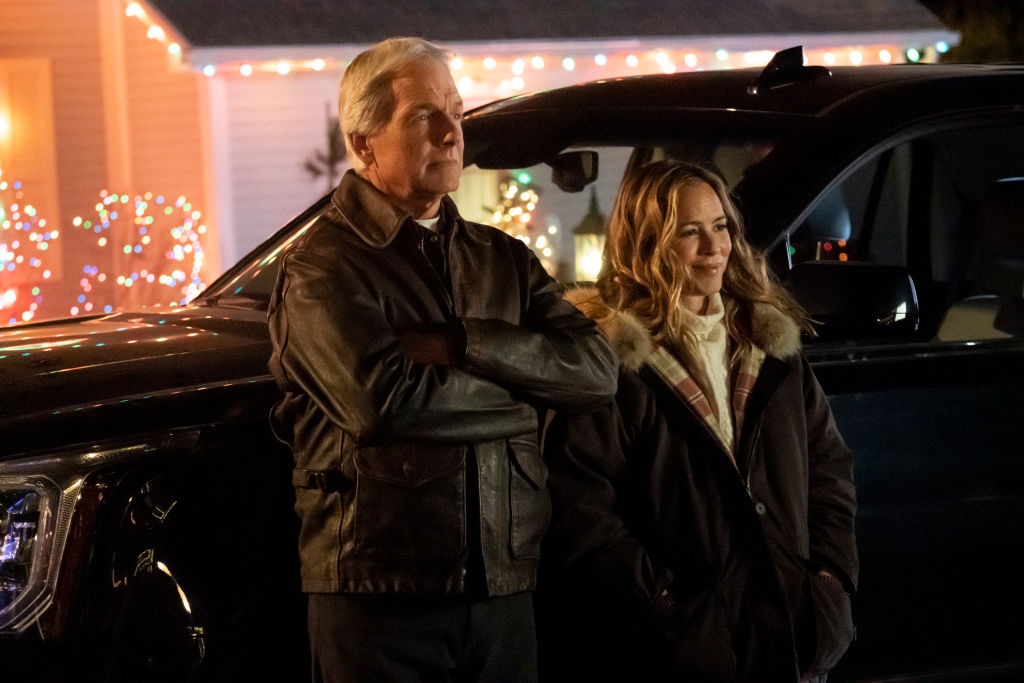 'NCIS' stars Mark Harmon Maria Bello