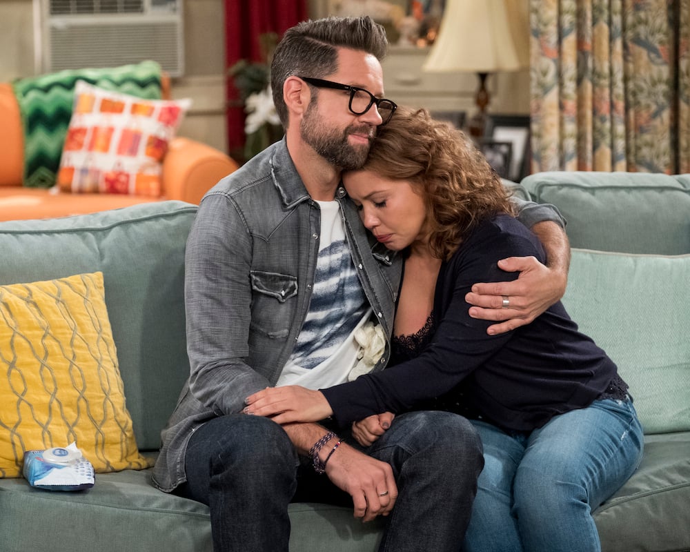 Todd Grinnell and Justina Machado