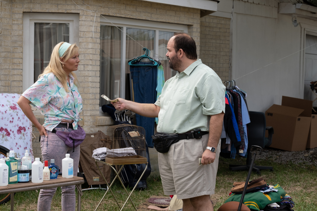 Kirsten Dunst and Mel Rodriguez