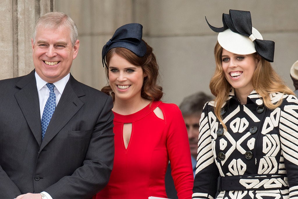 Prince Andrew, Princess Eugenie, Princess Beatrice