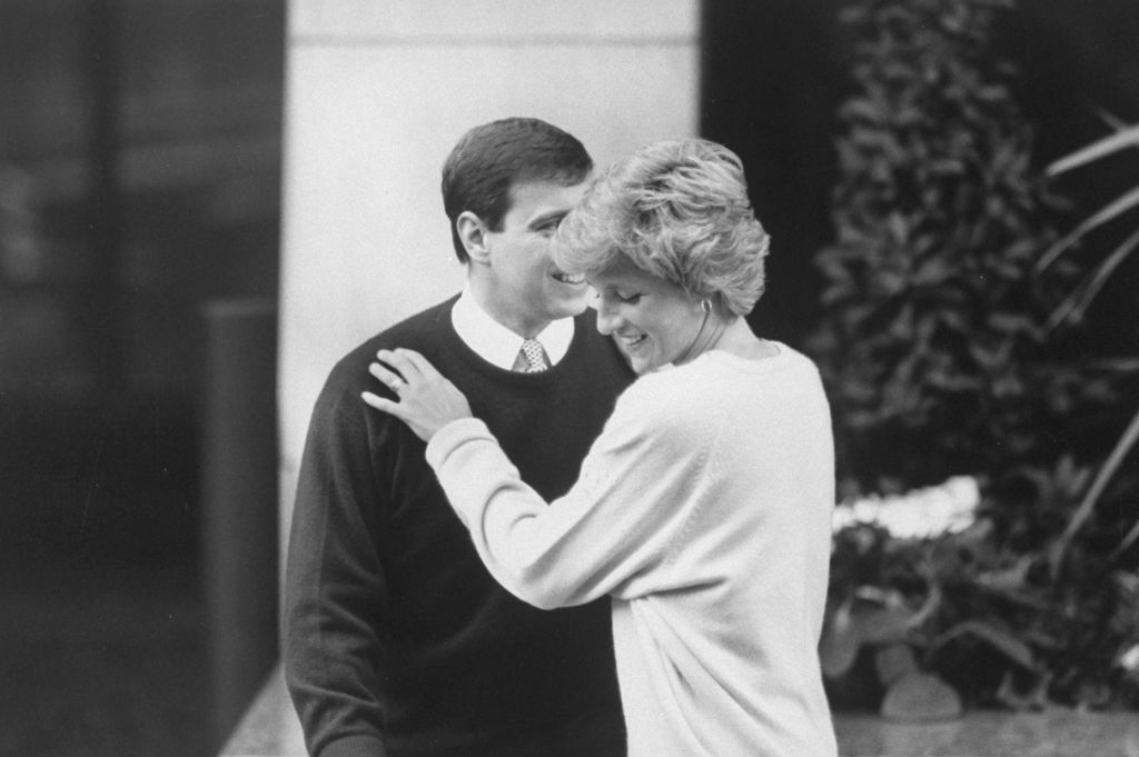Prince Andrew and Princess Diana