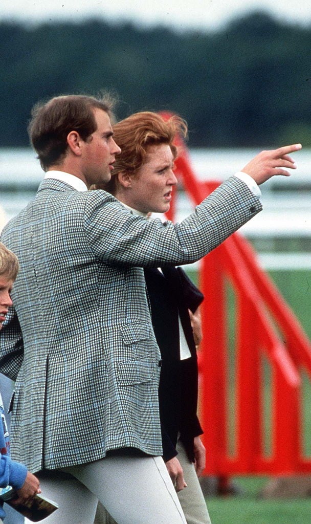 Sarah Ferguson and Prince Edward