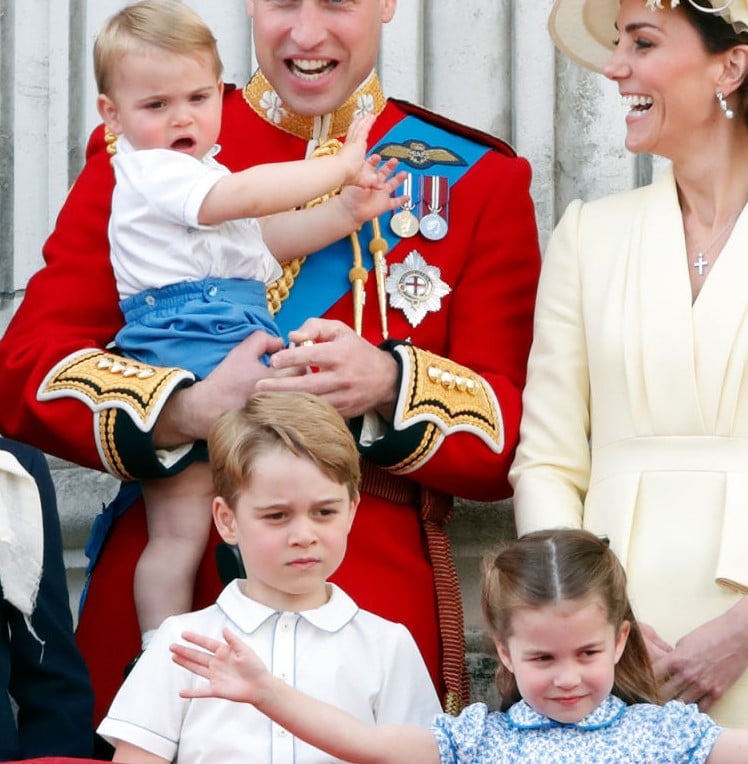 Prince George, Princess Charlotte, and Prince Louis