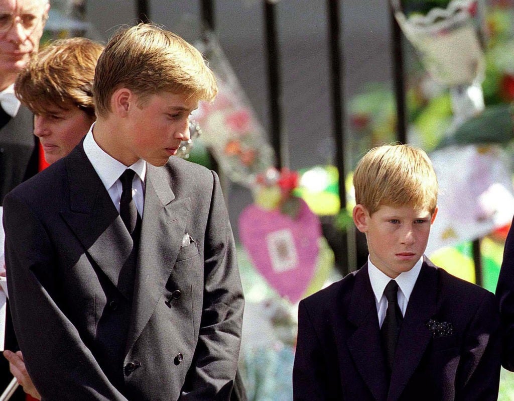 Where Were Prince William and Prince Harry When Princess Diana Died?