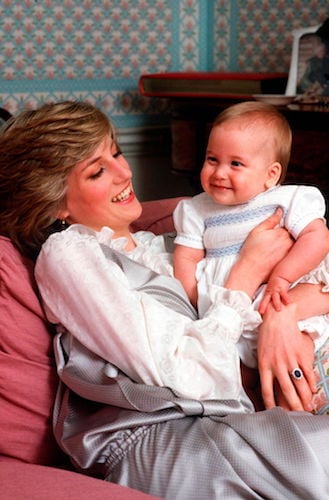 Princess Diana Prince William 1983