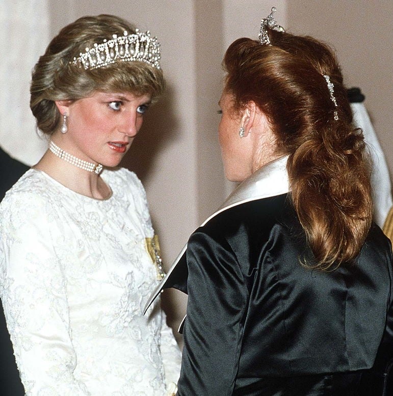 Princess Diana and Sarah Ferguson