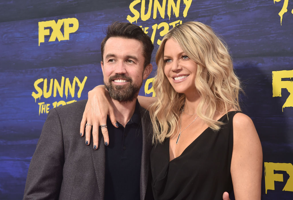 Rob McElhenney and Kaitlin Olson