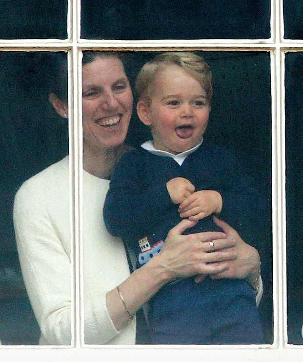Royal nanny Maria Borrallo and Prince George