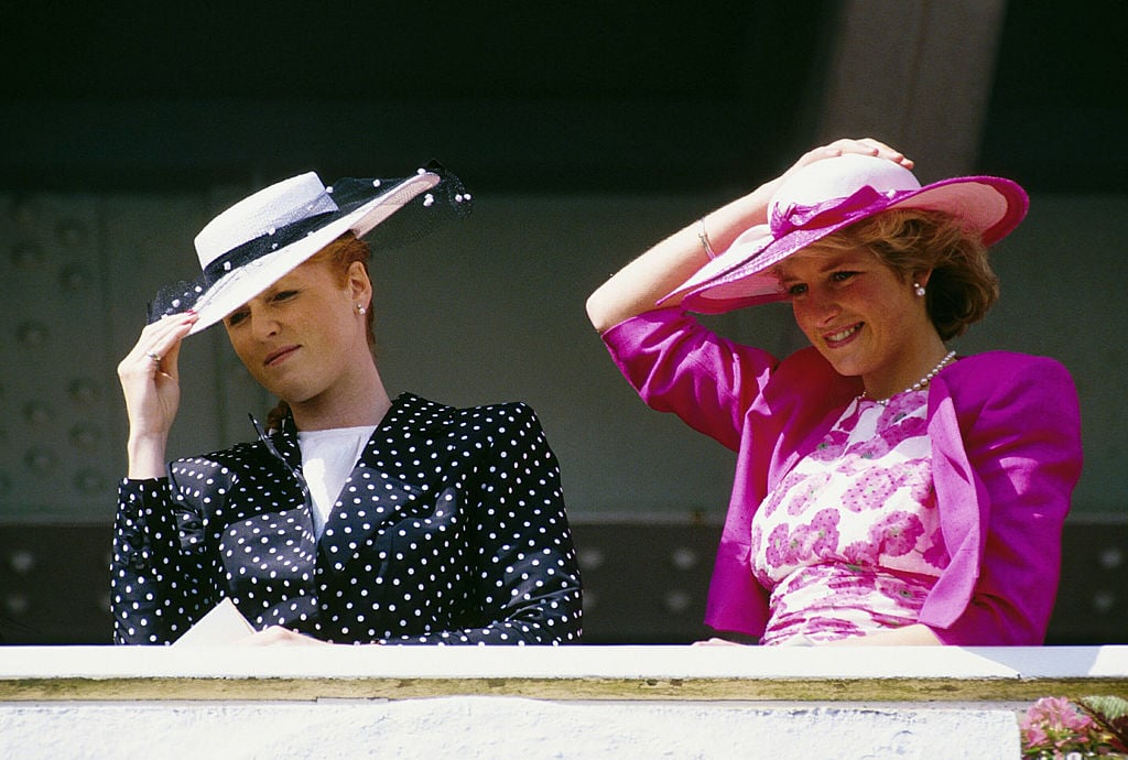 Sarah Ferguson and Princess Diana
