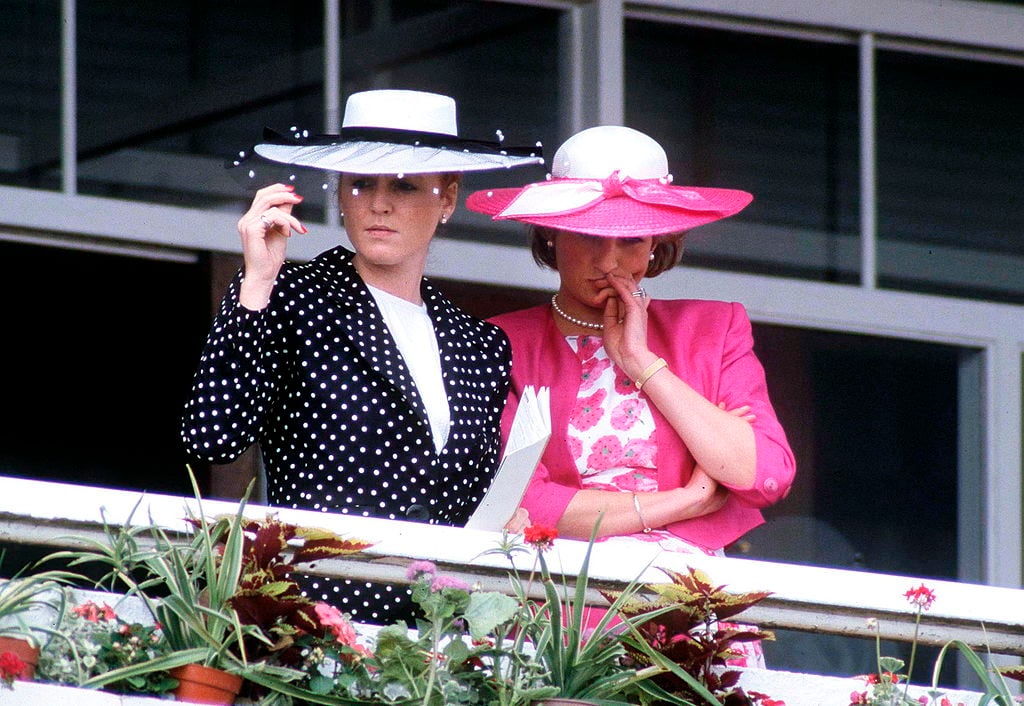 Sarah Ferguson and Princess Diana