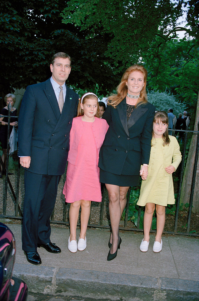 Prince Andrew, Sarah Ferguson and their children