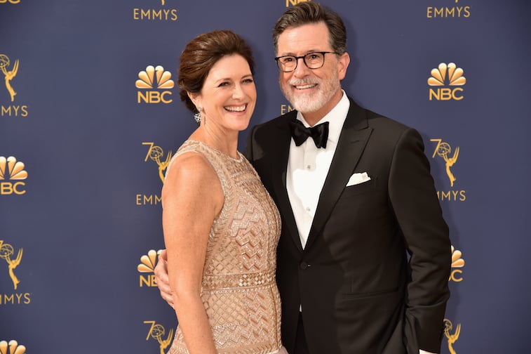 Evelyn McGee-Colbert and Stephen Colbert