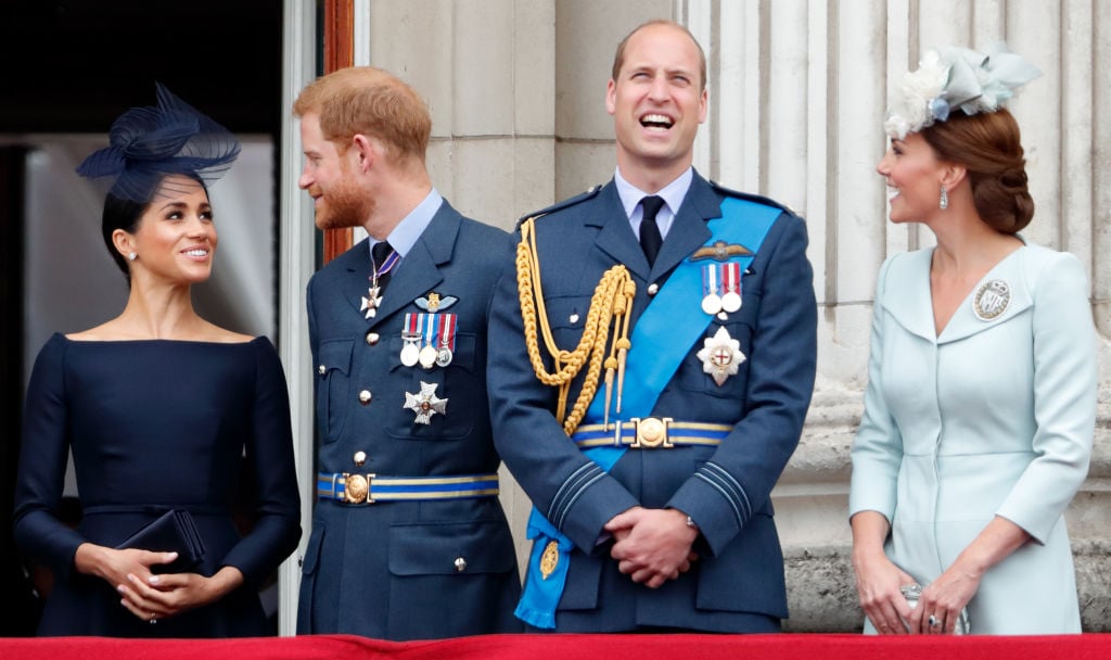Prince Harry, Meghan Markle, Prince William, Kate Middleton