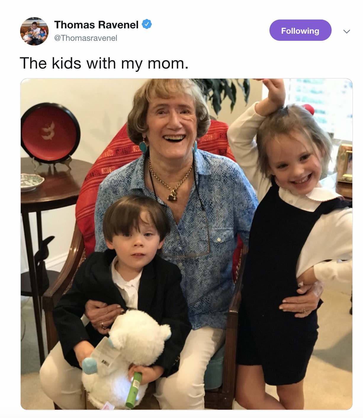 Thomas Ravenel Twitter
