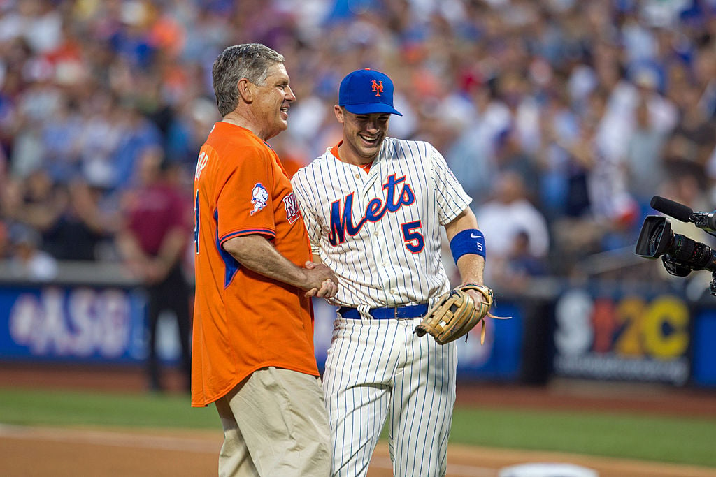 David Wright and Tom Seaver