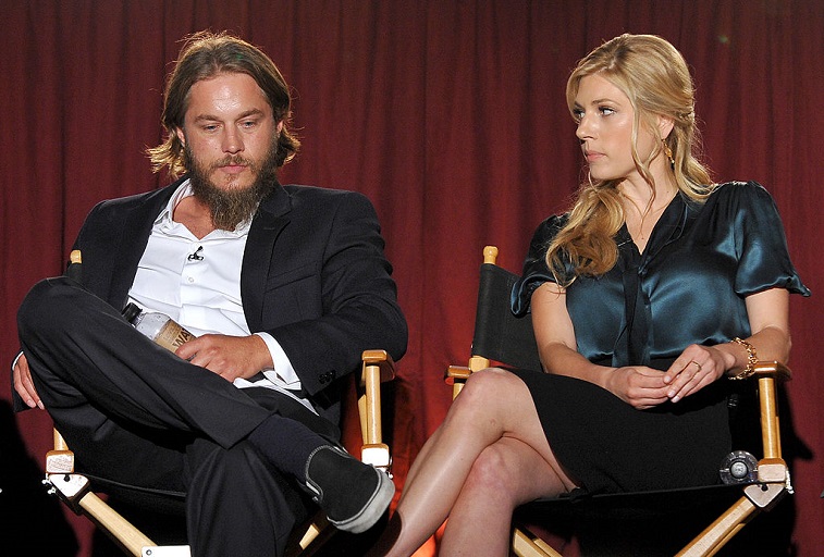 Katheryn Winnick and Travis Fimmel