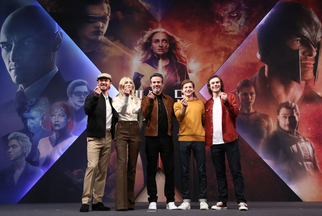 The cast of 'X-Men'