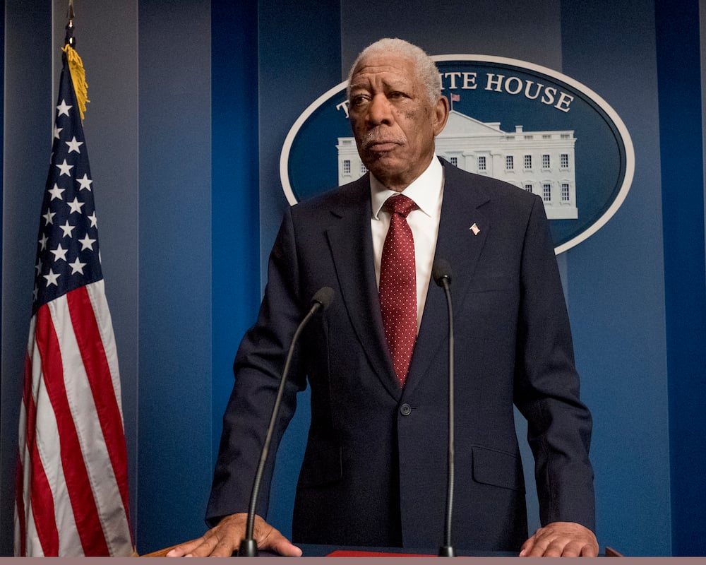 Morgan Freeman in Angel Has Fallen