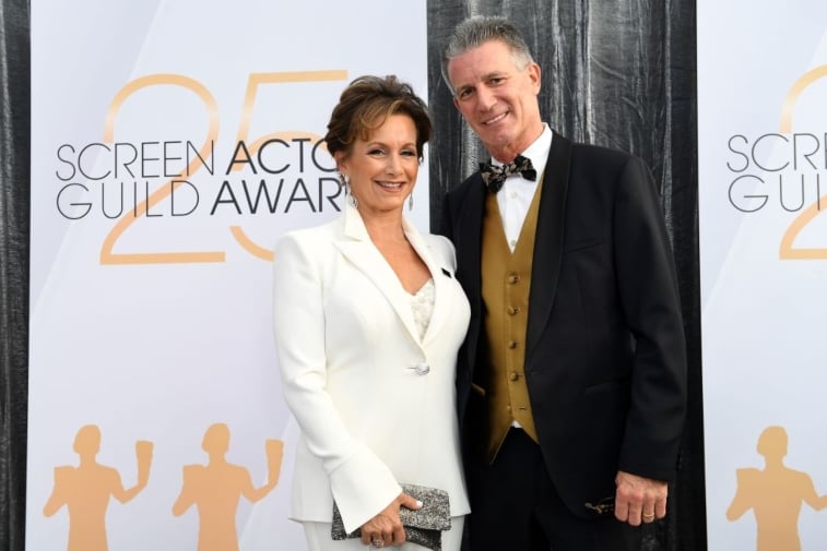 Gabrielle Carteris and Charles Isaacs