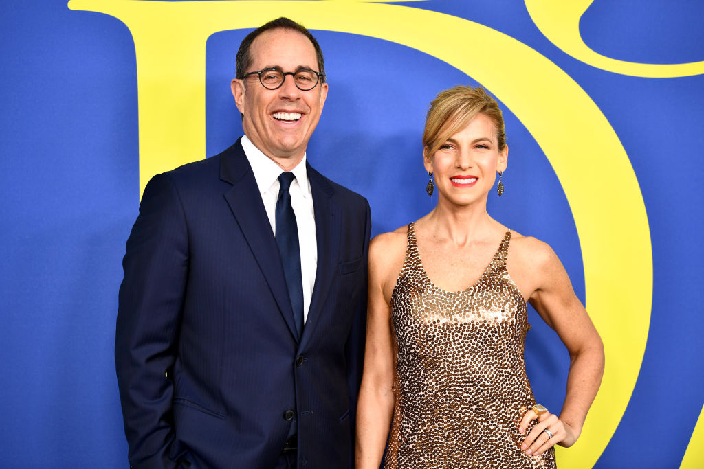 Jerry Seinfeld and his wife Jessica attend the CFDA Fashion Awards