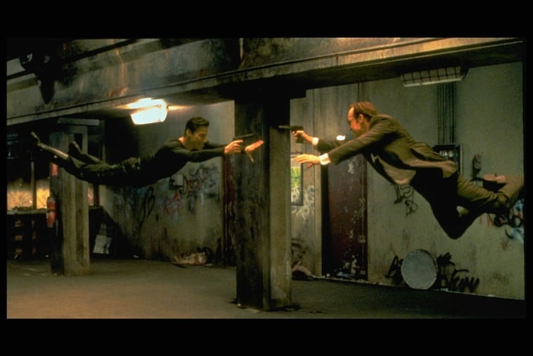 Scene from 'The Matrix'