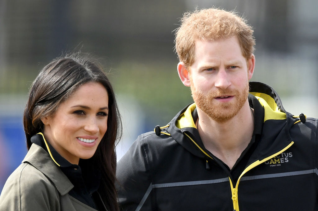 Meghan Markle and Prince Harry at the 2018 Invictus Games