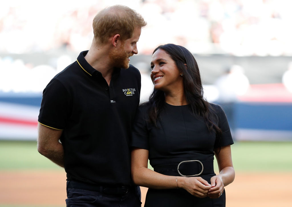 Prince Harry Meghan Markle body language