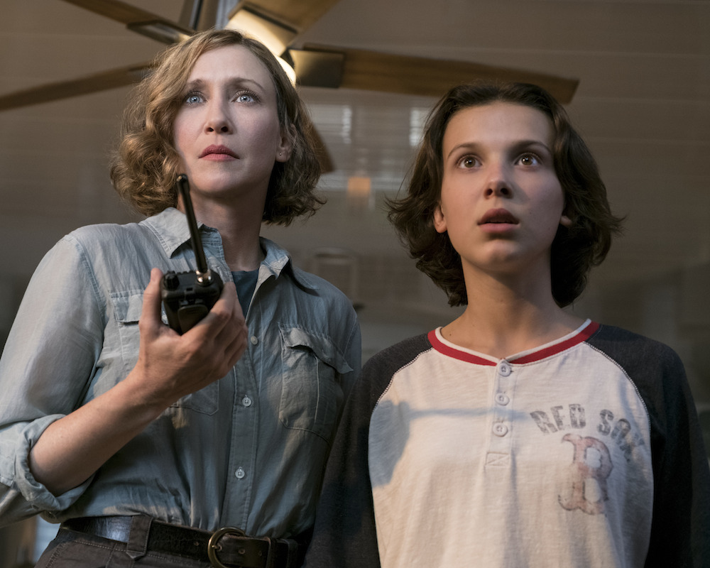 Millie Bobby Brown and Vera Farmiga