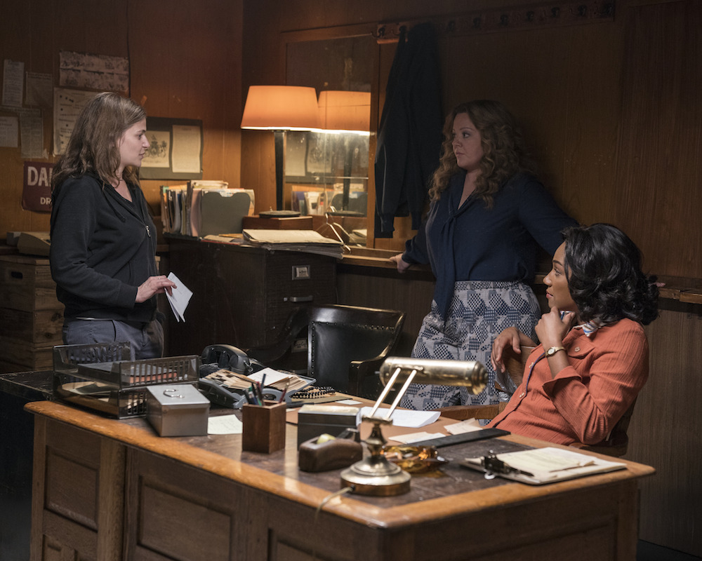 Andrea Berloff directs Tiffany Haddish and Melissa McCarthy