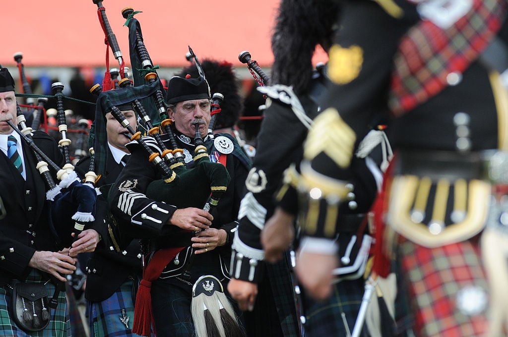 Scottish pipers