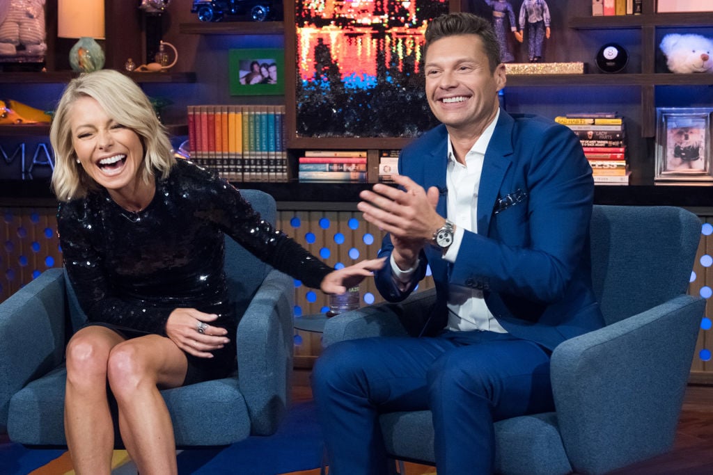 Kelly Ripa and Ryan Seacrest