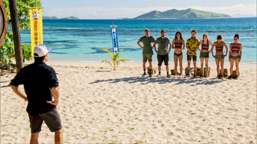 Jeff Probst, Ron Clark, Rick Devens, Lauren O'Connell, Gavin Whitson, Aubry Bracco, Aurora McCreary and Julie Rosenberg