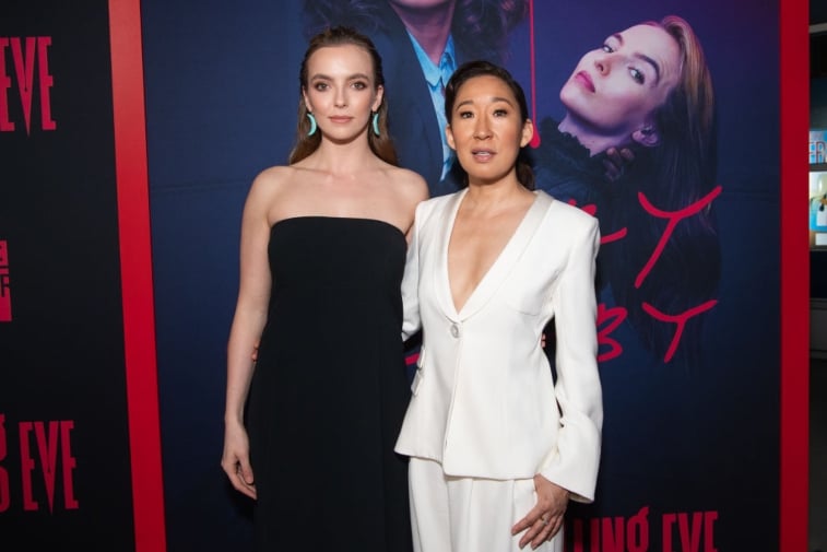 Sandra Oh and Jodie Comer at 'Killing Eve' event.