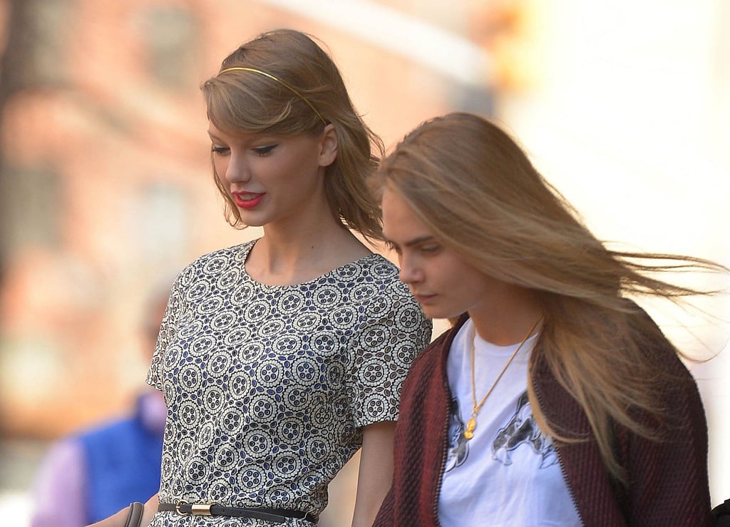 Taylor Swift and Cara Delevingne