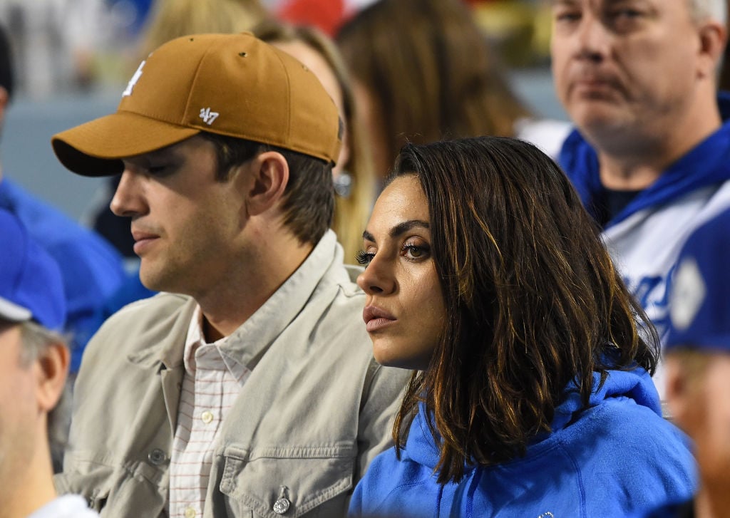 Ashton Kutcher and Mila Kunis