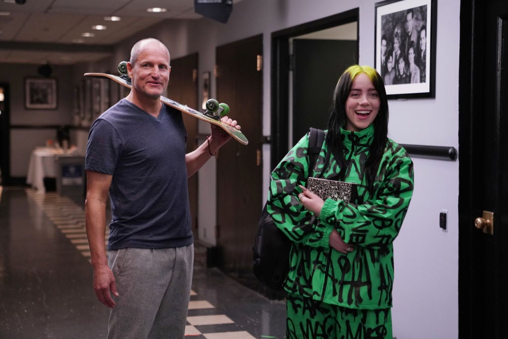 SNL Host Woody Harrelson and musical guest Billie Eilish