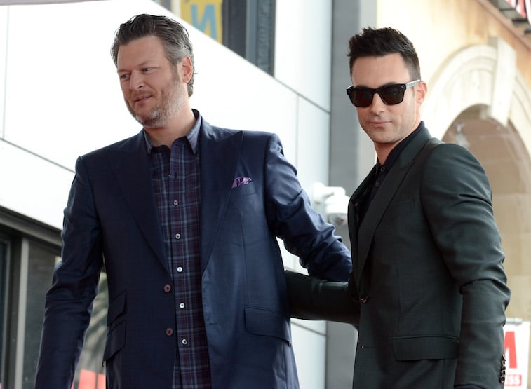 Blake Shelton and Adam Levine