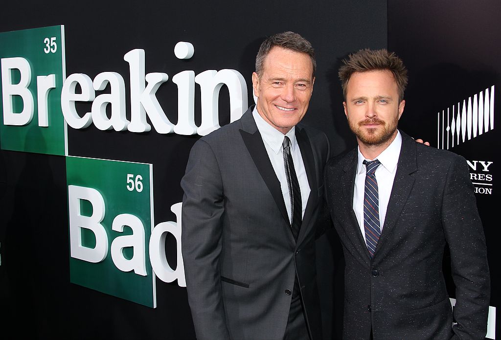 Aaron Paul and Bryan Cranston