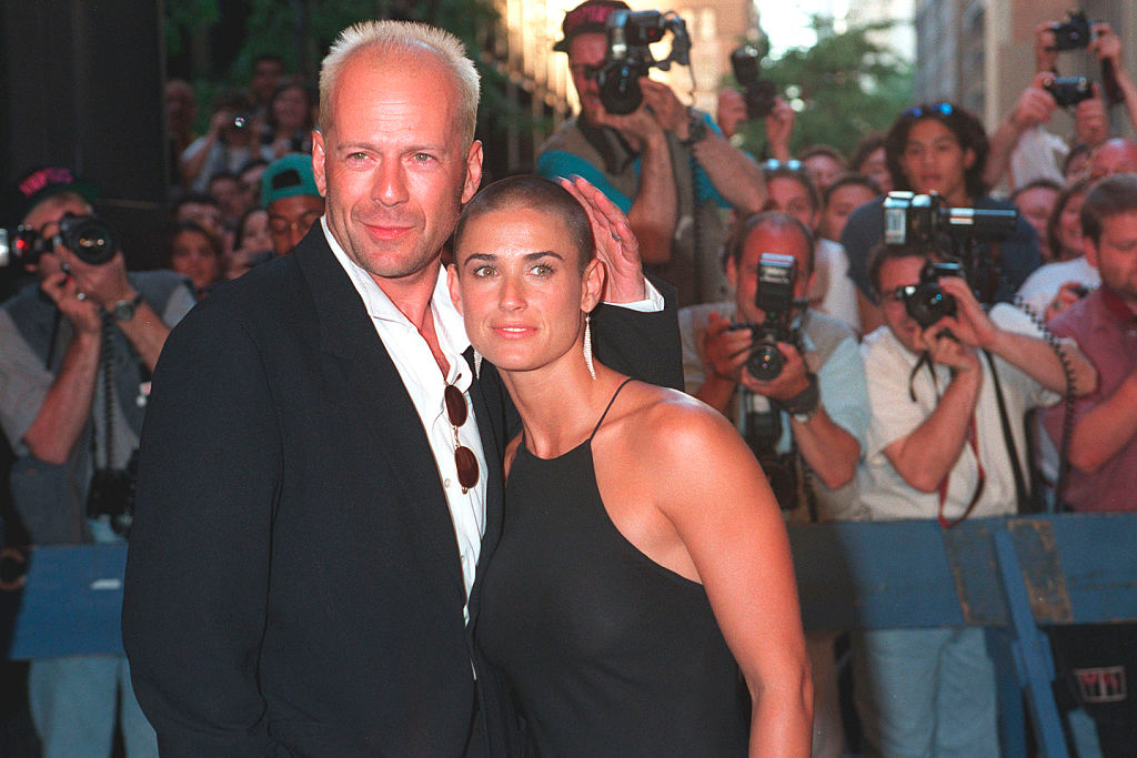 Bruce Willis and Demi Moore