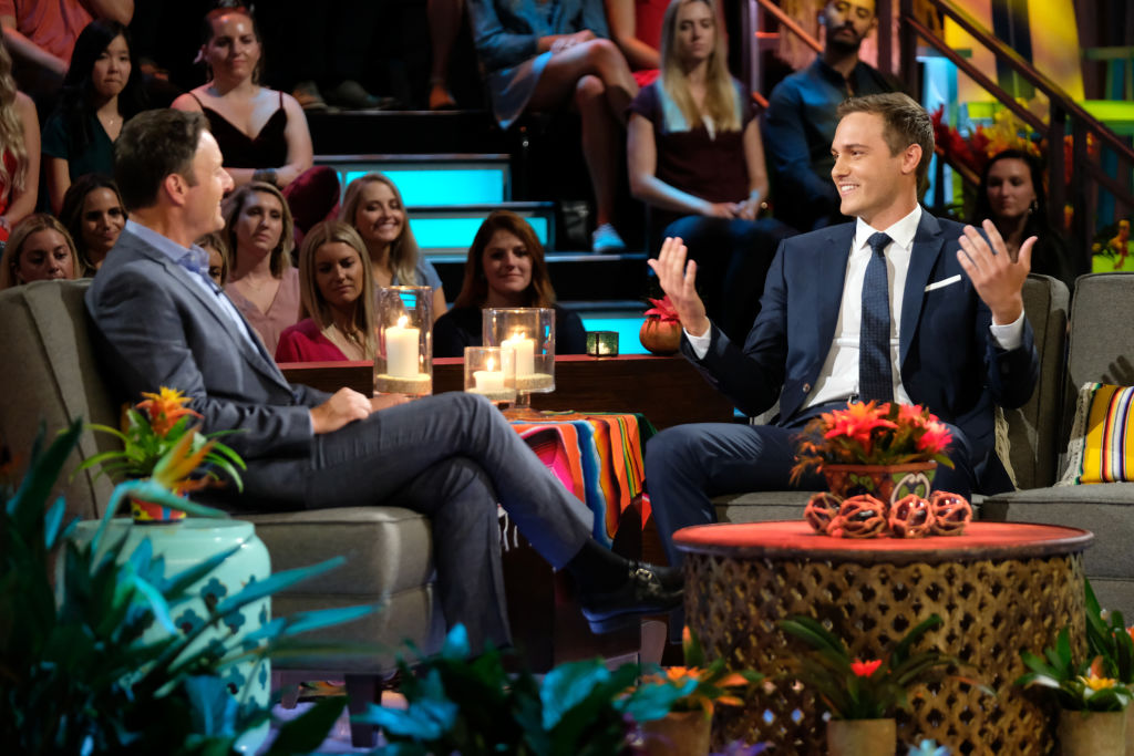 Chris Harrison and Peter Weber | John Fleenor via Getty Images