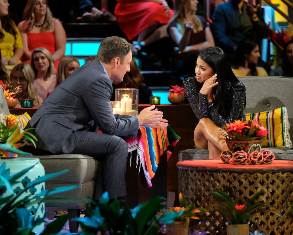 Chris Harrison and Katie Morton | John Fleenor via Getty Images