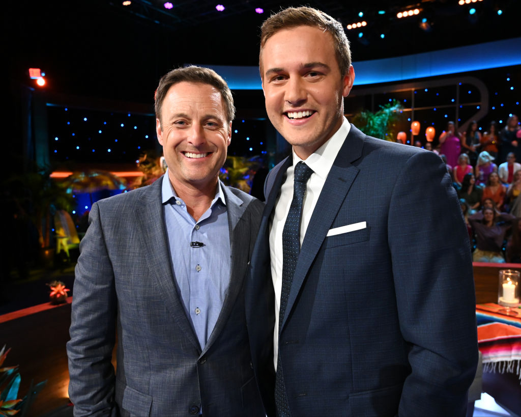 Chris Harrison and Peter Weber | John Fleenor via Getty Images
