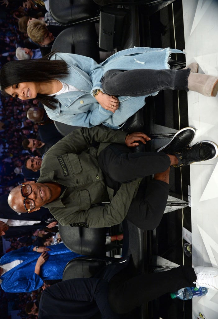 Dave Chappelle and his wife Elaine