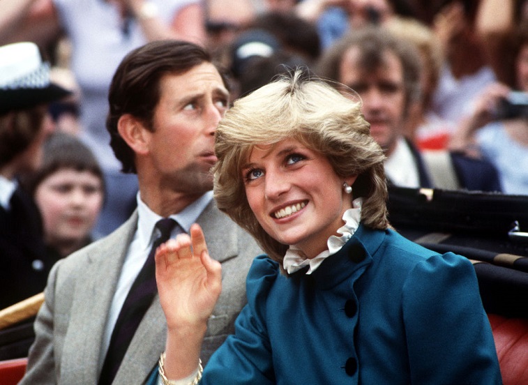 Princess Diana with Prince Charles