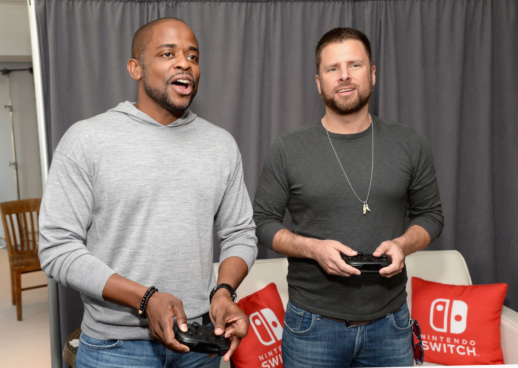 Dule Hill and James Roday from Psych