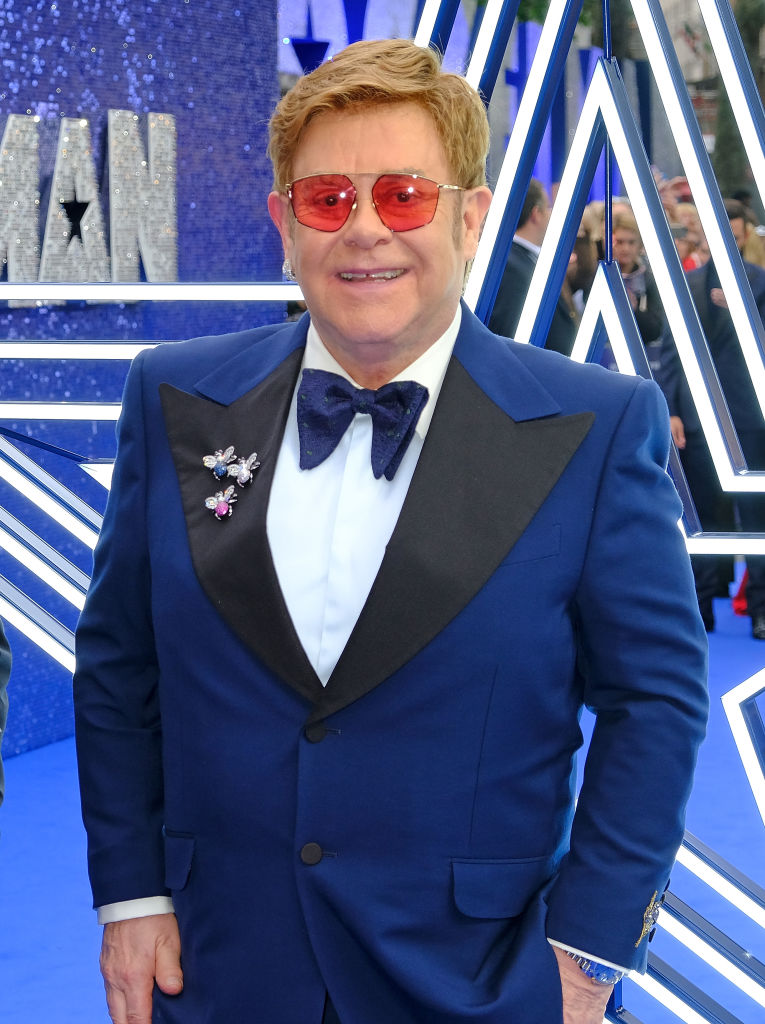 Elton John at the Rocketman UK premiere