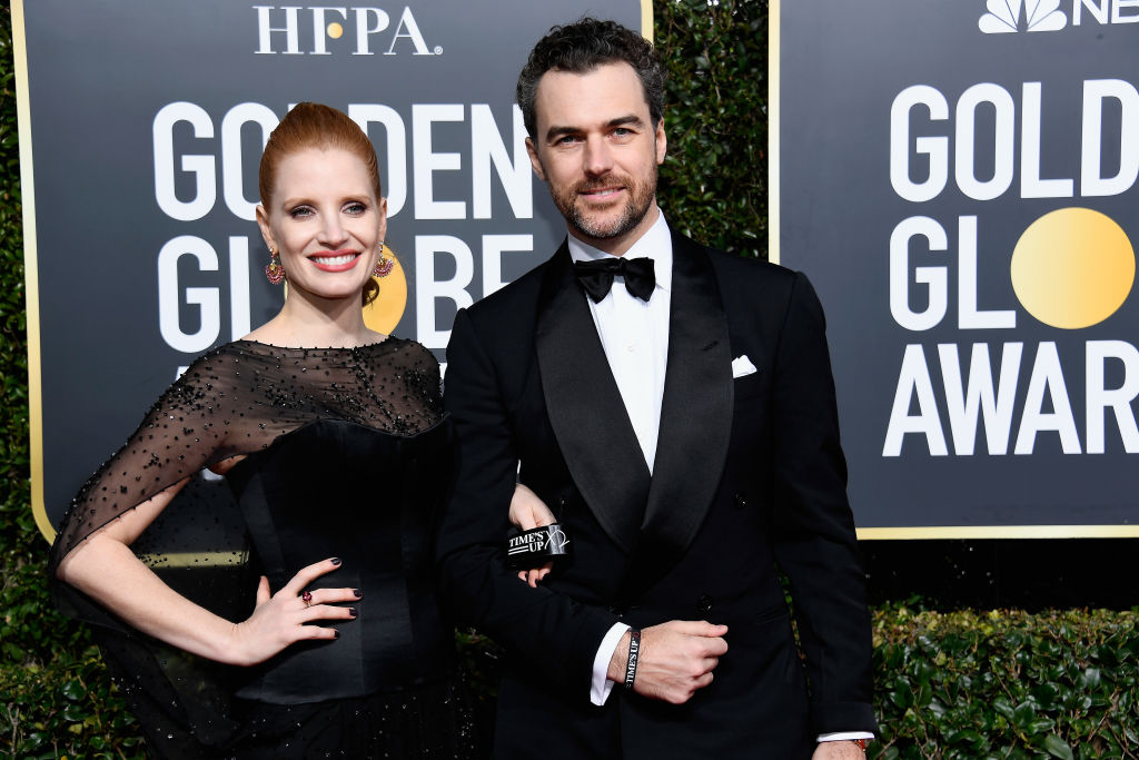 Jessica Chastain and Gian Luca Passi de Preposulo
