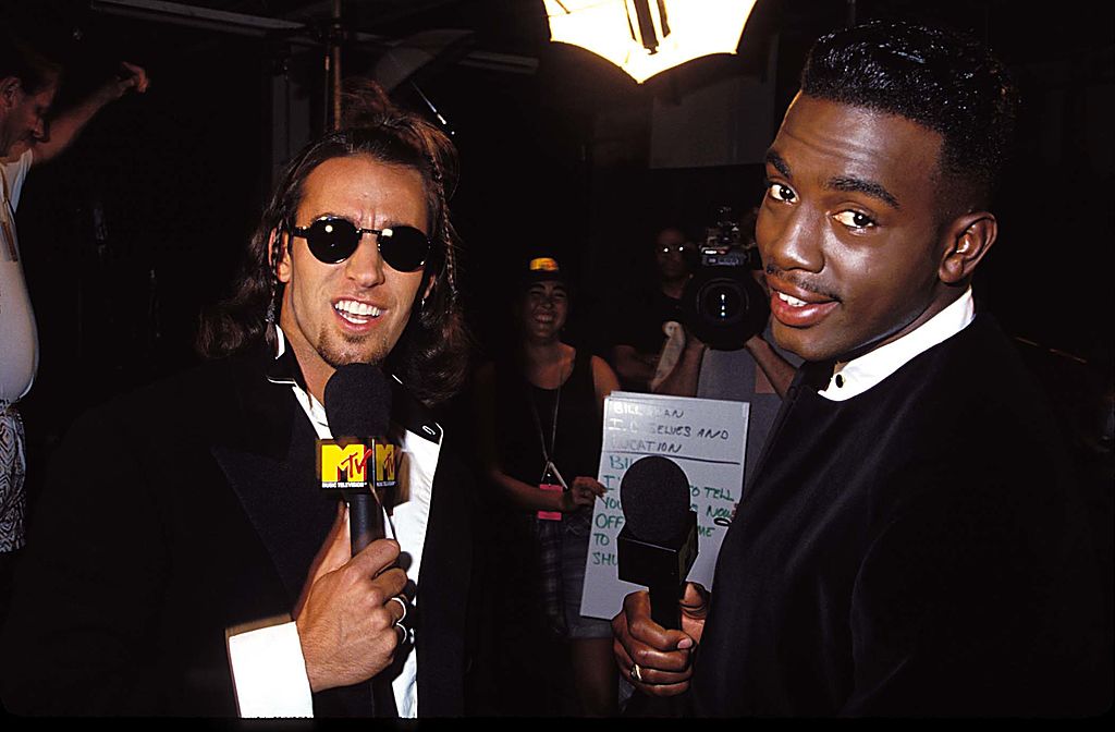 Dan Cortese and Bill Bellamy